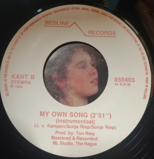 Sonja (37) : My Own Song (7", Single)