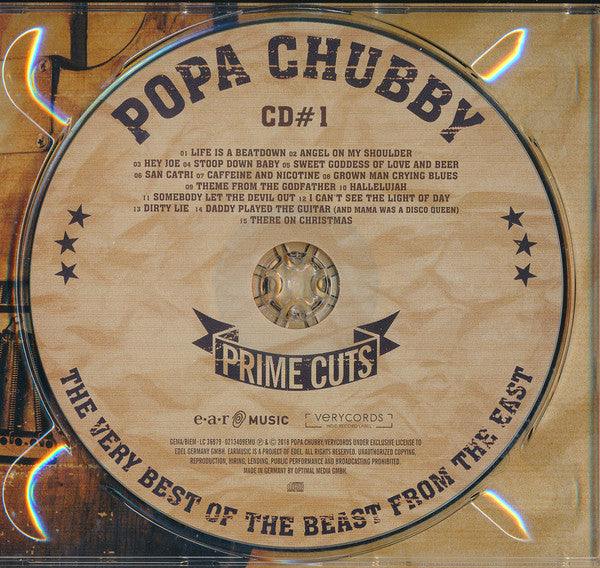 Popa Chubby : Prime Cuts: The Very Best Of The Beast From The East (2xCD, Comp)
