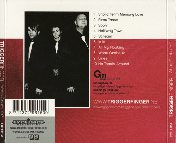 Triggerfinger : What Grabs Ya? (CD, Album, Dig)