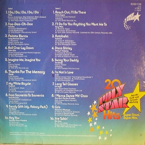 Various : 20 Polystar Hits (LP, Comp)