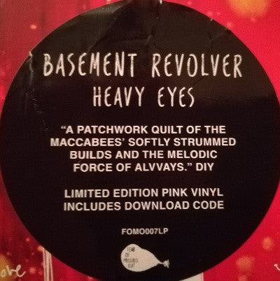 Basement Revolver : Heavy Eyes (LP, Album, Ltd, Pin)