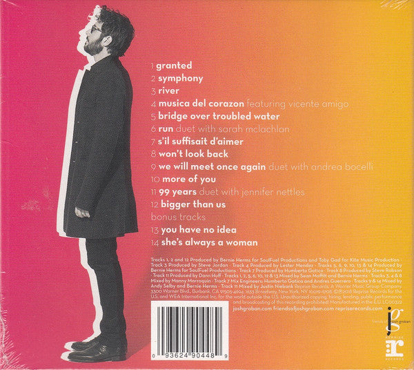 Josh Groban : Bridges (CD, Album, Dlx)