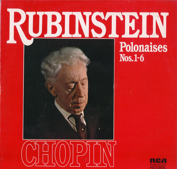 Arthur Rubinstein : Polonaises Nos. 1-6 (LP, RE)