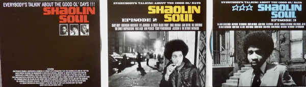 Various : Shaolin Soul (Episodes 1, 2, 3) (3xCD, Comp, RM)