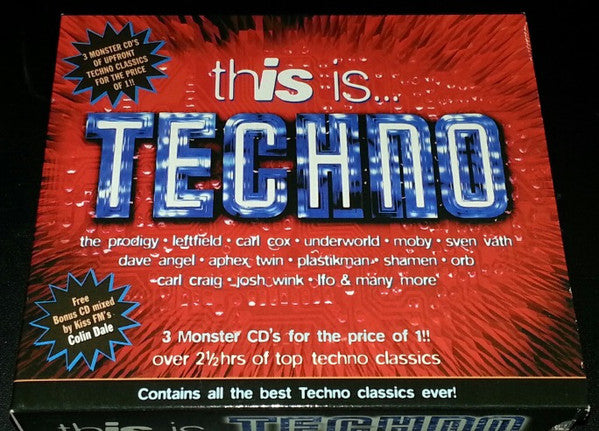 Various : This Is... Techno (2xCD, Comp + CD, Mixed + Box)