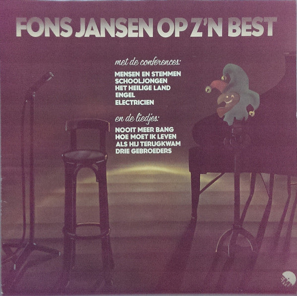 Toon Hermans, Fons Jansen, Henk Elsink : Op Hun Best (3xLP, Comp, Box)