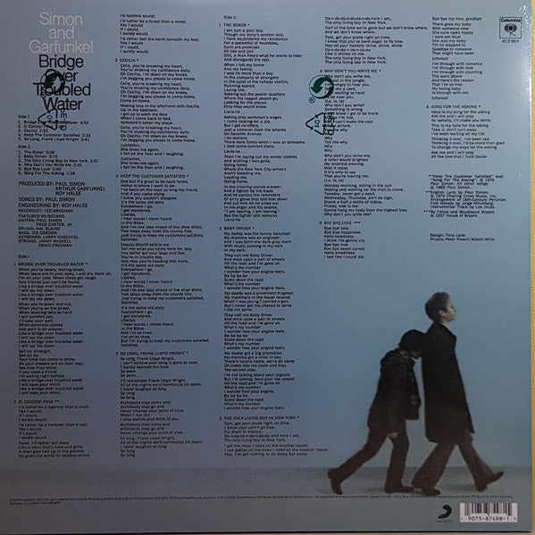 Simon & Garfunkel : Bridge Over Troubled Water (LP, Album, RE, 180)