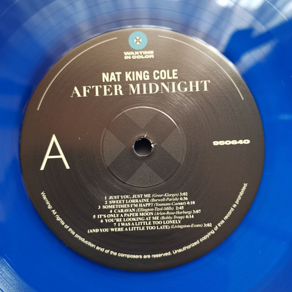 The Nat King Cole Trio : After Midnight (LP, Album, Ltd, RE, Blu)