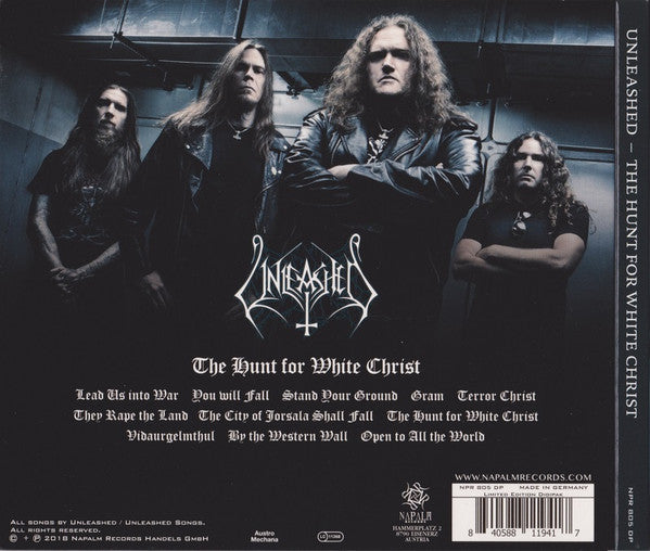 Unleashed : The Hunt For White Christ (CD, Album, Ltd, Dig)