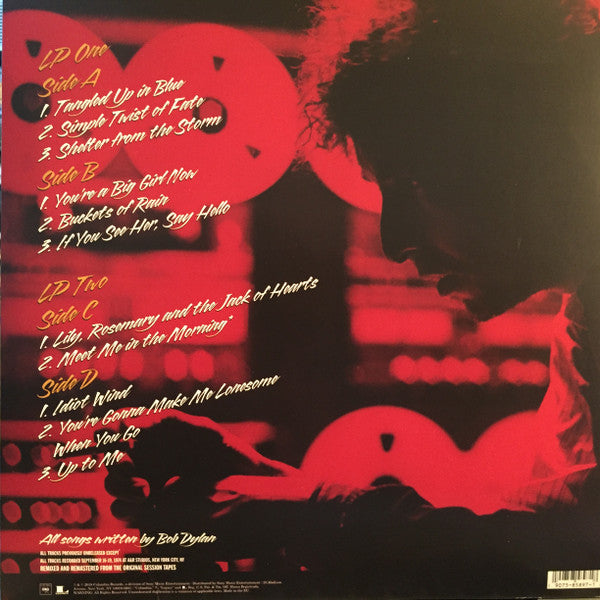 Bob Dylan : More Blood, More Tracks (The Bootleg Series Vol. 14) (2xLP, Album, RM)