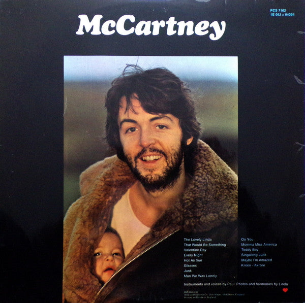 McCartney* : McCartney (LP, Album, Gat)