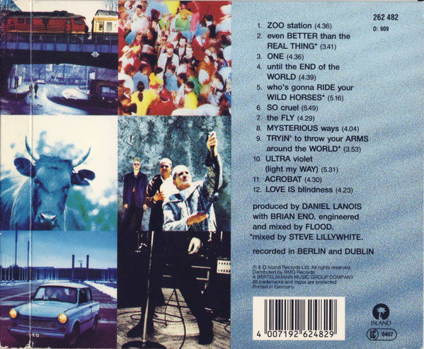 U2 : Achtung Baby (CD, Album, Dig)