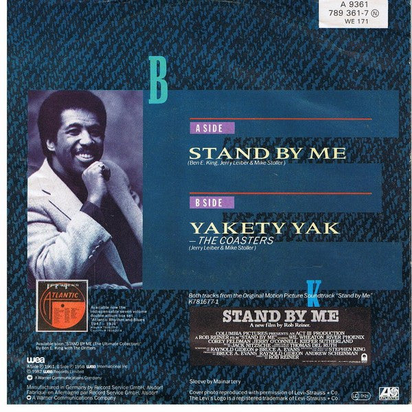 Ben E. King : Stand By Me (7", Single)