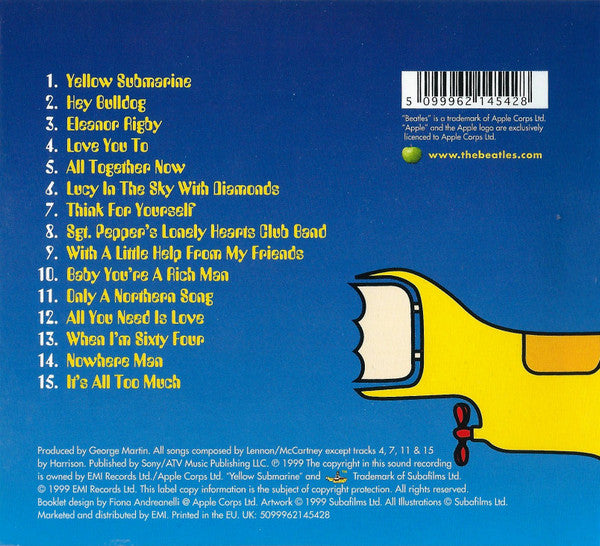 The Beatles : Yellow Submarine Songtrack (CD, Comp, RE)