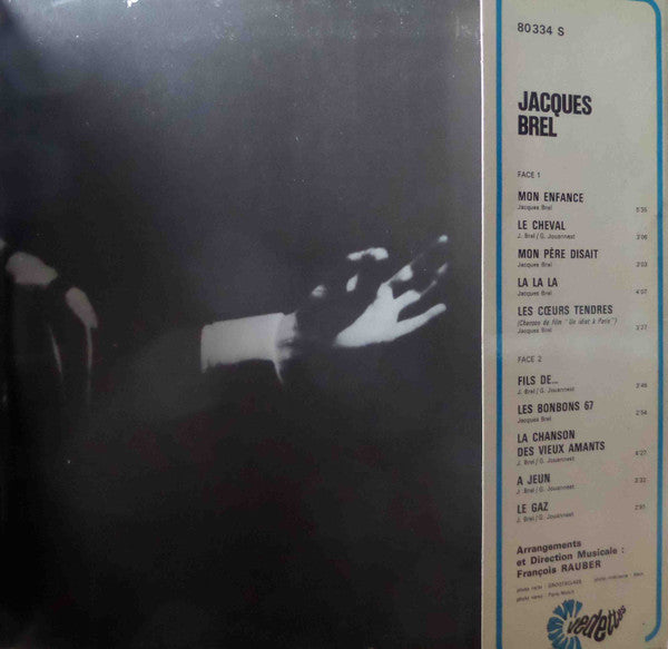 Jacques Brel : Jacques Brel 67 (LP, Album, Gat)