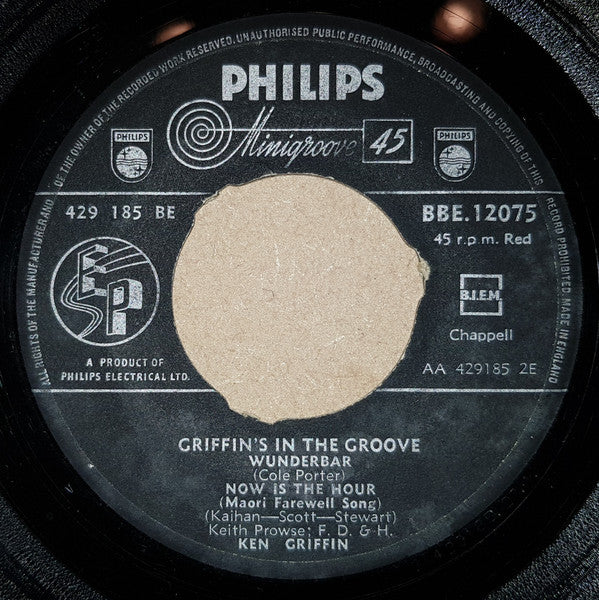 Ken Griffin (2) : Griffin's In The Groove (7", EP)