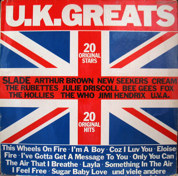 Various : U.K.Greats (LP, Comp)