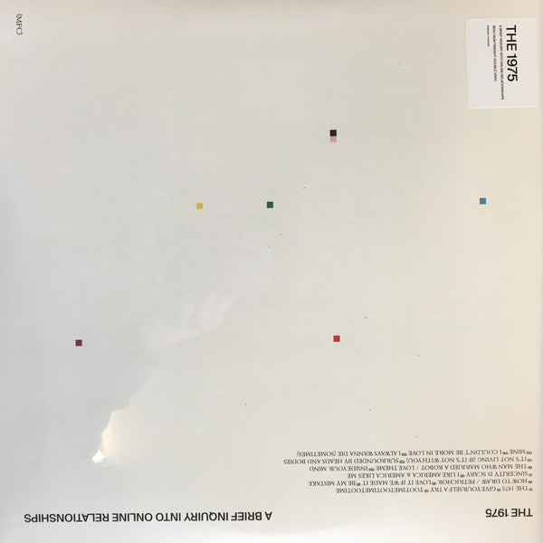 The 1975 : A Brief Inquiry Into Online Relationships (2xLP, Album, 180)