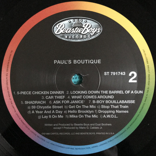 Beastie Boys - Beastie Boys - Paul's Boutique (LP) - Discords.nl