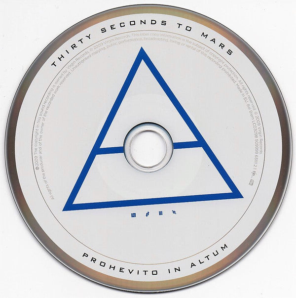 30 Seconds To Mars : This Is War (CD, Album, RE)