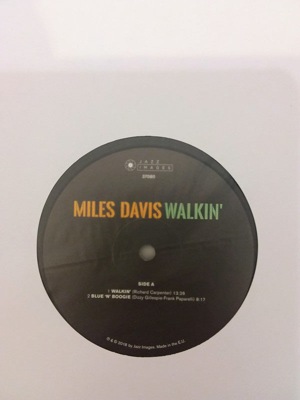 Miles Davis : Walkin' (LP, Album, Num, Gat)