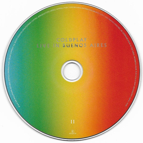 Coldplay : Live In Buenos Aires (2xCD, Album)