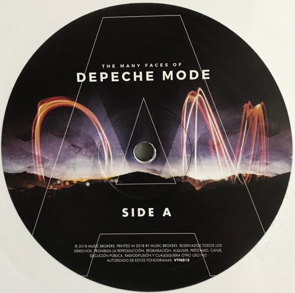 Various : The Many Faces Of Depeche Mode (2xLP, Comp, Whi)