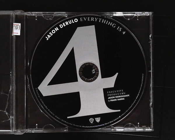 Jason Derulo : Everything Is 4 (CD, Album)