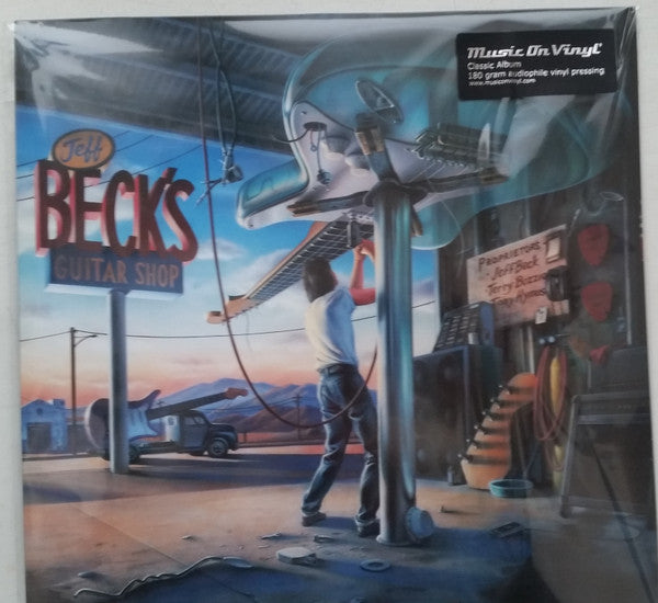 Jeff Beck With Terry Bozzio And Tony Hymas : Jeff Beck's Guitar Shop (LP, Album, RE)