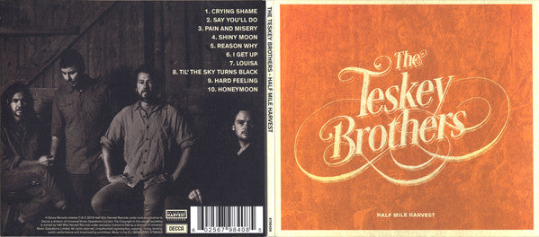 The Teskey Brothers : Half Mile Harvest (CD, Album)