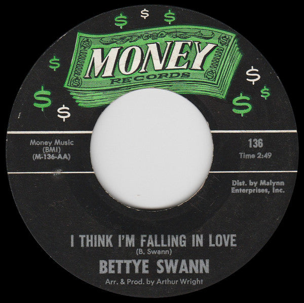 Bettye Swann : I Think I'm Falling In Love / Don't Take My Mind (7", Single)