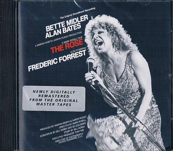 Bette Midler : The Rose - The Original Soundtrack Recording (CD, Album, RE, RM)