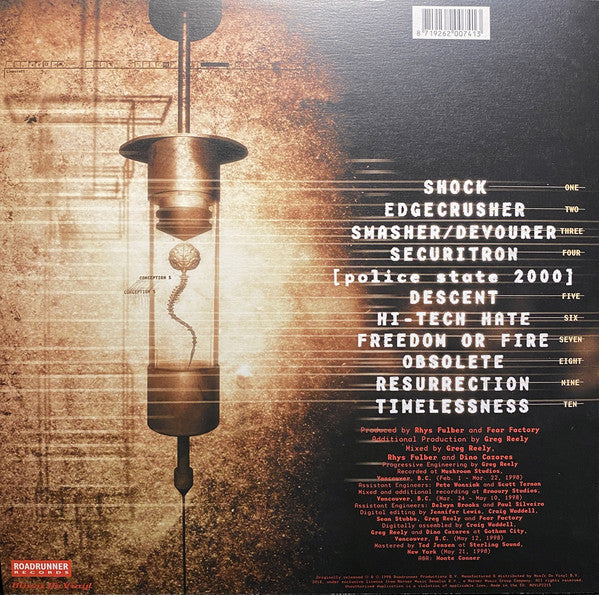 Fear Factory : Obsolete (LP, Album, RE, 180)