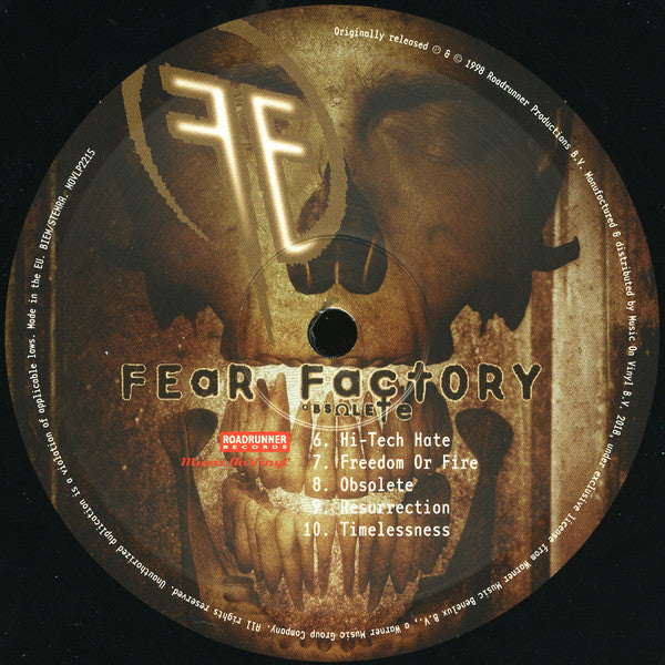 Fear Factory : Obsolete (LP, Album, RE, 180)