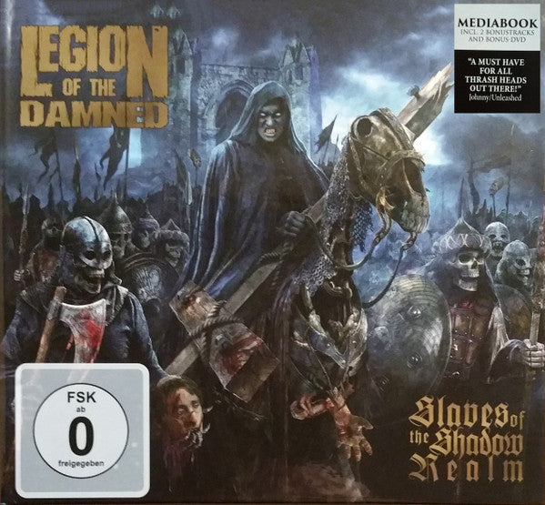 Legion Of The Damned : Slaves Of The Shadow Realm (CD, Album + DVD-V, NTSC, Wid + Med)