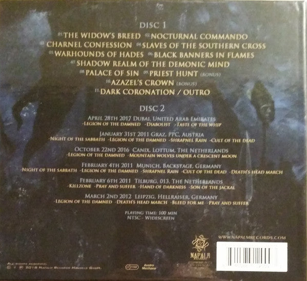 Legion Of The Damned : Slaves Of The Shadow Realm (CD, Album + DVD-V, NTSC, Wid + Med)