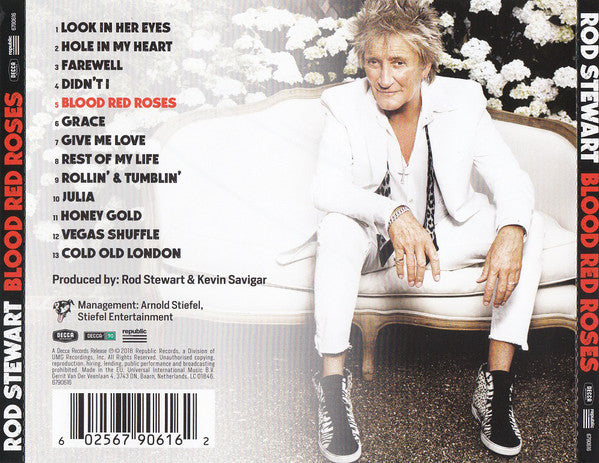 Rod Stewart : Blood Red Roses (CD, Album)