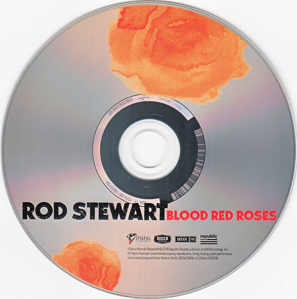 Rod Stewart : Blood Red Roses (CD, Album)