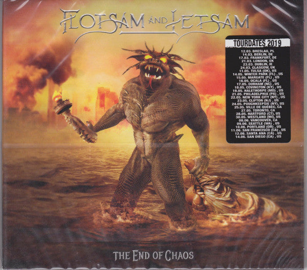 Flotsam And Jetsam : The End Of Chaos (CD, Album, Ltd, Dig)