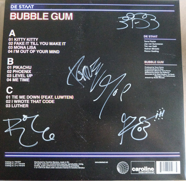 De Staat : Bubble Gum (LP + LP, S/Sided, Etch + Album)