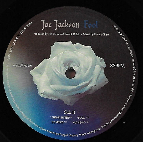 Joe Jackson : Fool (LP, Album)