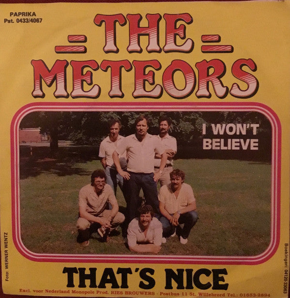 Meteors : That‘s nice  (7", Single)