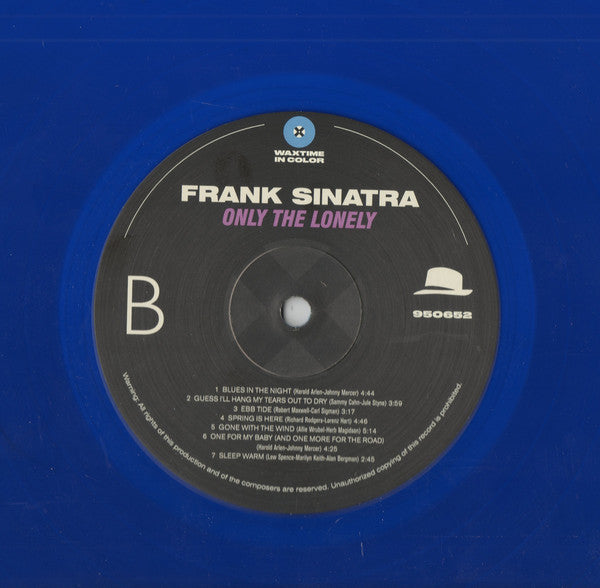 Frank Sinatra : Frank Sinatra Sings For Only The Lonely (LP, Album, Ltd, RE, Blu)