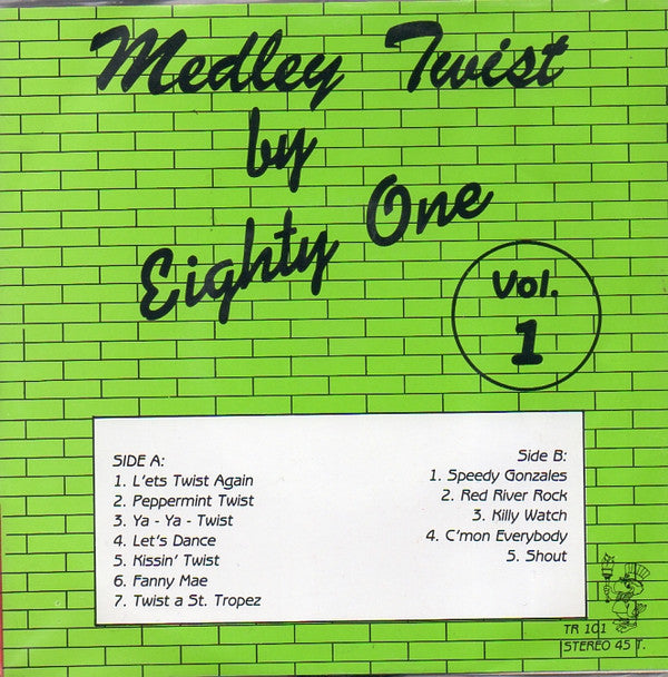 Eighty One : Medley Twist By Eighty One - Vol 1 & 2 (2x7", Mixed)