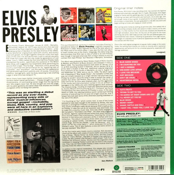 Elvis Presley : Elvis Presley (LP, Album, Ltd, RE, Gre)