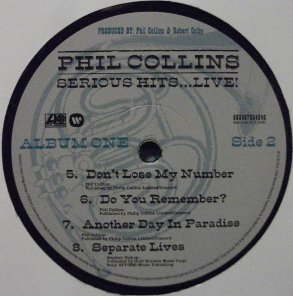 Phil Collins - Phil Collins - Serious Hits...Live!  (LP) - Discords.nl