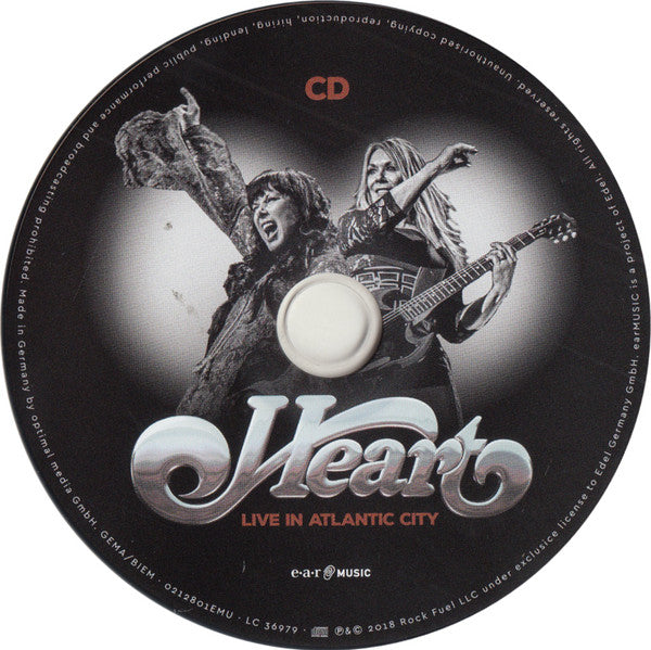 Heart : Live In Atlantic City (CD, Album + Blu-ray)