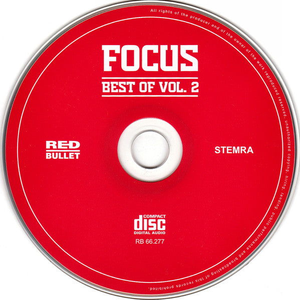 Focus (2) : Best Of Vol. 2 (CD, Comp)