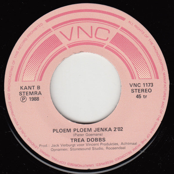 Trea Dobbs : Ploem Ploem Jenka (7", Single)