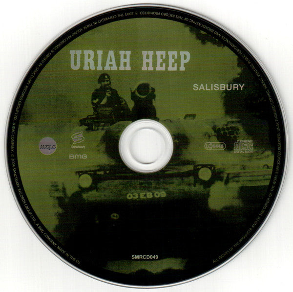 Uriah Heep : Salisbury (CD, Album, Dlx, RE, RM)